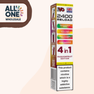 IVG 2400 Reload Pods Passionfruit 4 in 1 Edition (5 Pcs)