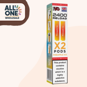 IVG 2400 Reload Pods Pineapple Ice (2 Pod Pack, 5 Pcs)