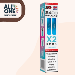 IVG 2400 Reload Pods Pro Blue (2 Pod Pack, 5 Pcs)
