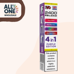 IVG 2400 Reload Pods Purple 4 in 1 Edition (5 Pcs)