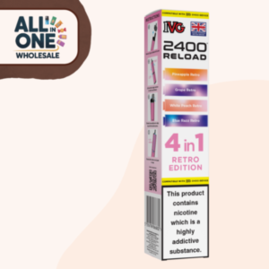 IVG 2400 Reload Pods Retro 4 in 1 Edition (5 Pcs)