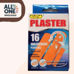 GSD Plasters Washproof 16’s – 24pk