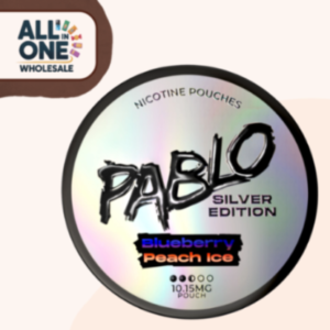PABLO SILVER EDITION - Blueberry Peach Ice (10 pieces)