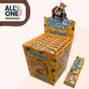 Monkey King Ice Peach Scented Rolling Papers (24 PCS)