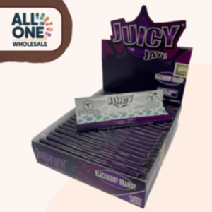 Juicy Jays Blackberry Brandy Flavoured Rolling Papers (50 PCS)