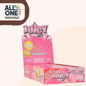 Juicy Jays Cotton Candy Flavoured Rolling Papers (50 PCS)