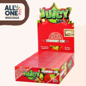 Juicy Jays Strawberry Kiwi Flavoured Rolling Papers (50 PCS)