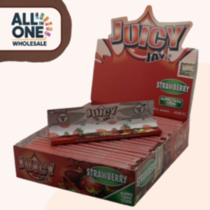 Juicy Jays Strawberry Flavoured Rolling Papers (50 PCS)