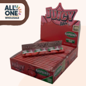 Juicy Jays Raspberry Flavoured Rolling Papers (50 PCS)