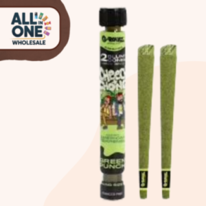 G‑ROLLZ PR BLUNT CONES GREEN PUNCH (12 × 2 PACK)