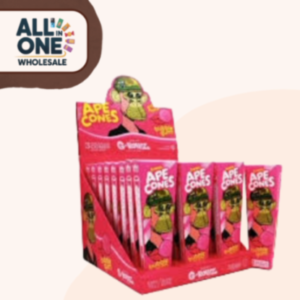 G‑ROLLZ APE CONES BUBBLE GUM (3’S × 24 PACK)