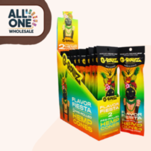 G‑ROLLZ HEMP CONES FLAVOUR FIESTA (12 × 2 PACK)