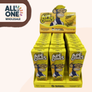 G‑ROLLZ BANANA CLOUD CONES (3’S × 24 PACK)