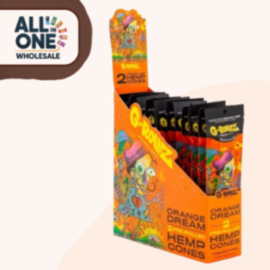 G‑ROLLZ HEMP CONES ORANGE DREAM (12 × 2 PACK)
