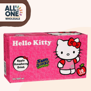 Hello Kitty Fruit Juice (200ml × 40 Pack)