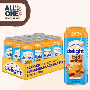 Delight Ice Caramel Macchiato (443ml × 12)