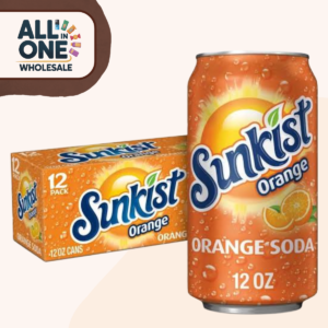 Sunkist Orange Soda (355ml × 12 Pack)