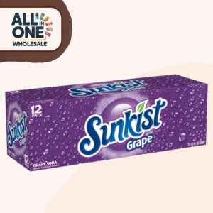Sunkist Grape Soda (355ml × 12 Pack)