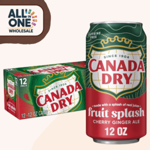 Canada Dry Fruit Splash USA (355ml × 12 Pack)