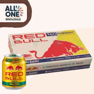 Red Bull Energy Drink – Kratingdaeng Vietnam (250ml × 24 Pack)