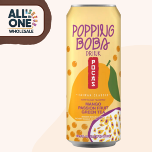 Pocas Mango Passionfruit Green Tea (490ml × 24)