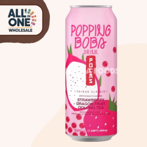 Pocas Strawberry Dragonfruit Oolong Tea (490ml × 24)