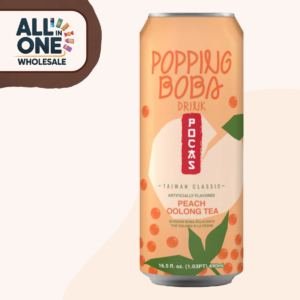 Pocas Peach Oolong Tea (490ml × 24)