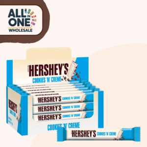 Hersheys Cookies & Creme Chocolate Treat Bar (24 x 15g)