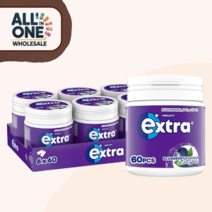 Extra Gum Tub Blueberry Flavour (6 pcs)
