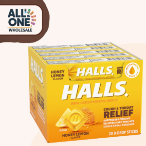 Halls Lozenges Honey & Lemon Flavour (20 pcs)