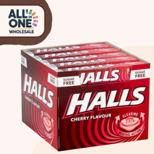 Halls Cherry Menthol Lozenges (20 x 32g)