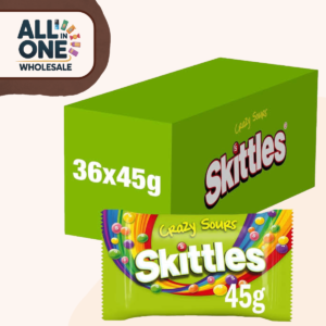 Skittles Crazy Sour Sweets (36 x 45g)