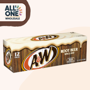 A&W Root Beer Soda (355ml × 12 Pack)