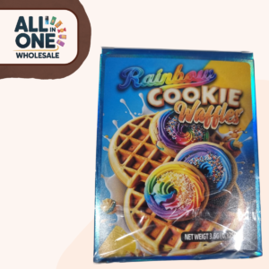 Zipper Rainbow Cookie Waffles (3.5g, 50 pieces)