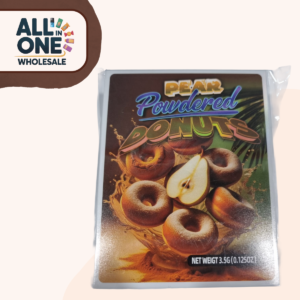 Zipper Pear Powdered Donuts (3.5g, 50 pieces)