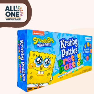 SpongeBob Krabby Patties Pretty Patties Gummy Candy (12 Pieces)