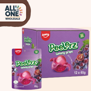 Dr Peelerz Gummies Grape Flavor (12x65g)