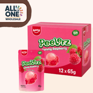 Dr Peelerz Gummies Raspberry Flavor (12x65g)