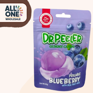 Dr Peelerz Gummies Blueberry Flavor (12x65g)