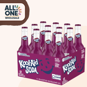 Kool-Aid Soda Black Cherry USA (12x355ml)
