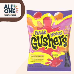 Gushers Peg Bag Mixed Flavours (8x120g Pack)