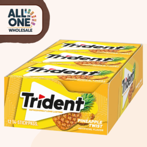 Trident Gum Pineapple Twist USA (12x14 Sticks Pack)
