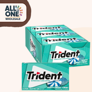 Trident Gum Minty Sweet Twist (12x14 Sticks Pack)