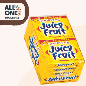 Wrigley’s Juicy Fruit Gum (12x15 Sticks USA Pack)
