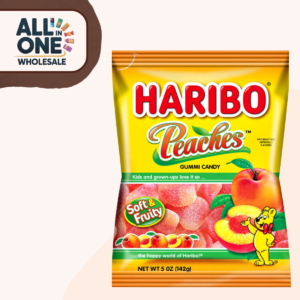 Haribo Peaches Soft & Fruity (142g, 12pcs)