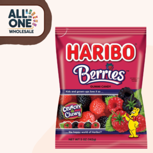 Haribo Berries Crunchy Outside (142g, 12pcs)