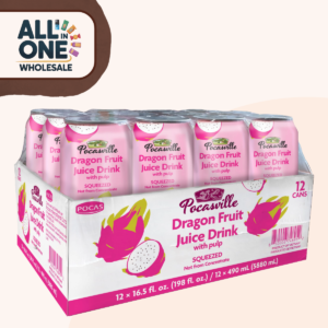 Pocasville Dragon Fruit Juice Drink (12 × 490ml)