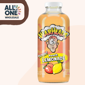 Warheads Sour Peach Lemonade USA (12 × 473ml)