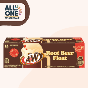A&W Root Beer Float USA (355ml × 12 Pack)