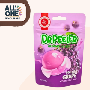 Dr Peelerz Gummies Grape Flavor (12x65g)